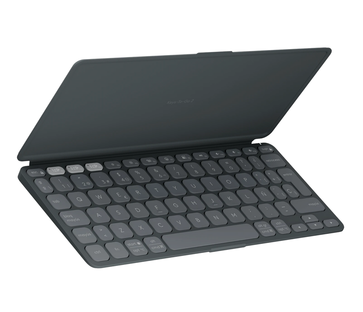 LOGITECH Keys-To-Go 2 Portable Bluetooth Tablet Keyboard with Built-in Cover