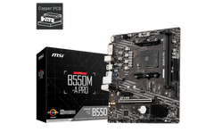 MSI PCIe motherboard for desktop computer builds