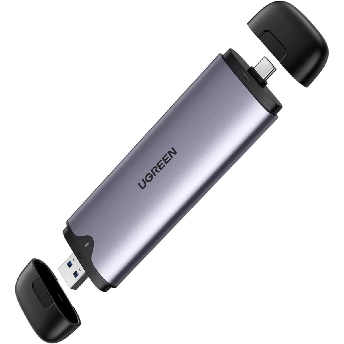 UGREEN CM353 2-in-1 USB-A & USB-C M.2 NVMe SSD Enclosure 10Gbps (55152)