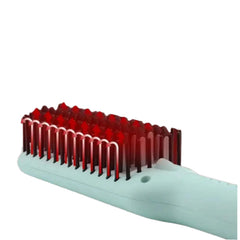VGR Ionic Hair Straightener Brush, 5 Settings Ceramic Heating, Green - V-592