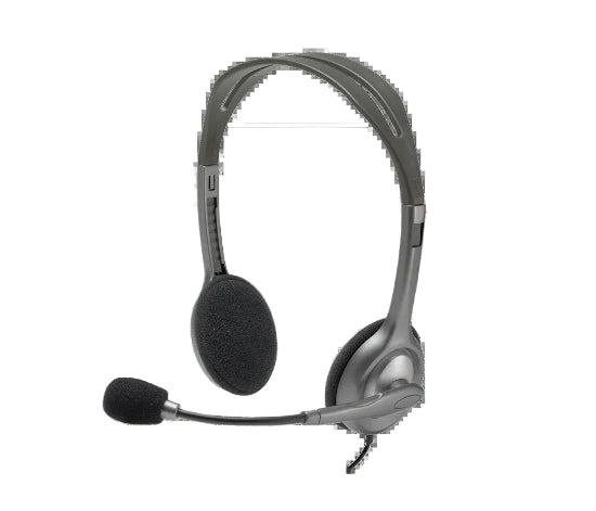 Logitech Headset Microphone, 3.5Mm Audio In, Black - H110