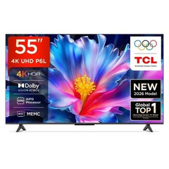 TCL 55P6L 55 Inches LED 4K, 3840 x 2160 Pixels Google TV TV