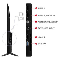 TCL 55P6L 55 Inches LED 4K, 3840 x 2160 Pixels Google TV TV