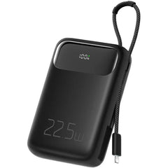 Mcdodo Mc 325 Pd 22.5w Power Bank With Ip Cable, 10000mah Phone Battery Pack Portable Charger Black