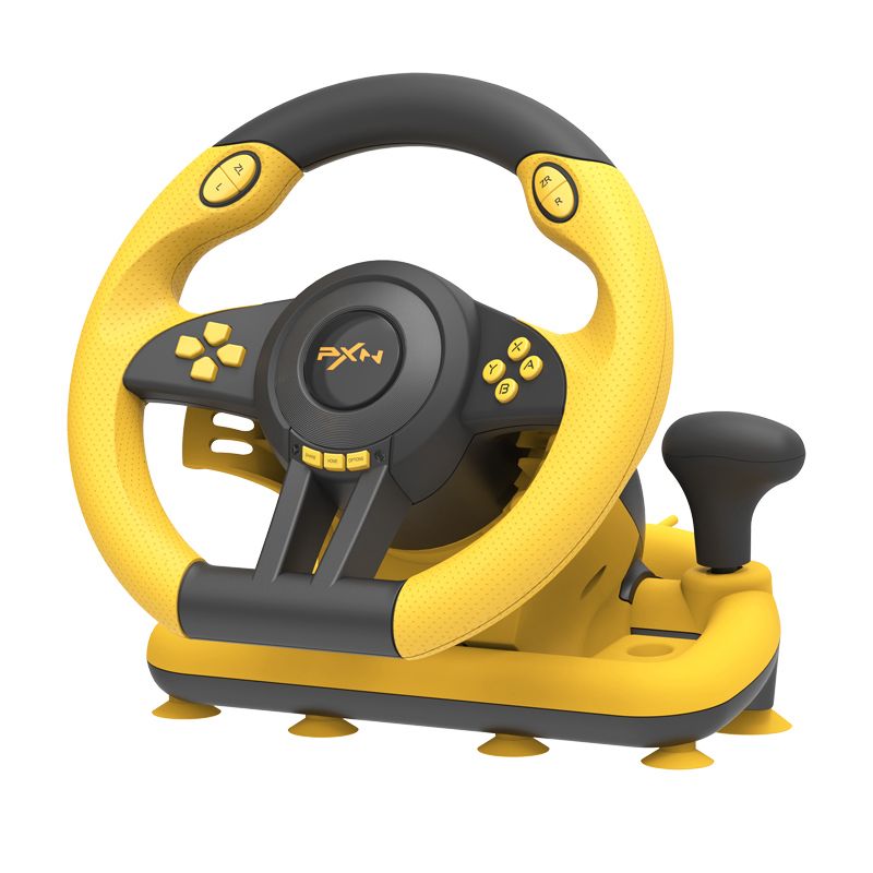 PXN Laishida V3 Pro 180° Gaming Steering Wheel - CompuMe