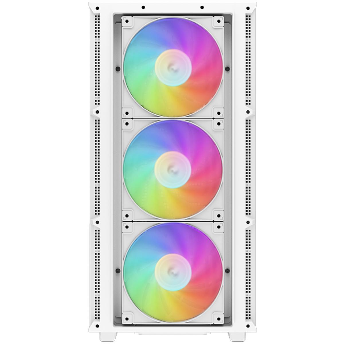 Deepcool CH560 Mid Tower High Air Flow w/ 3x140mm + 1x120mm ARGB Fans - White Deepcool CH560 Mid Tower High Air Flow w/ 3x140mm + 1x120mm ARGB Fans - White