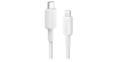 Anker 322 USB-C To Lightning Braided Cable 6FT (White A81B5H21)