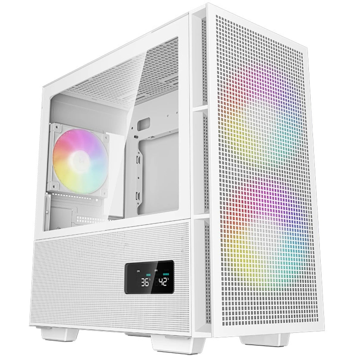Deepcool ARGB PC case for desktop computer builds and component installation