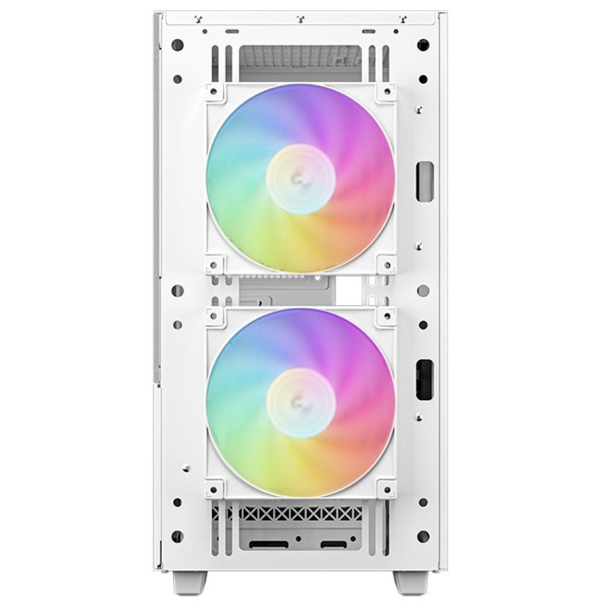 Deepcool ARGB PC case for desktop computer builds and component installation