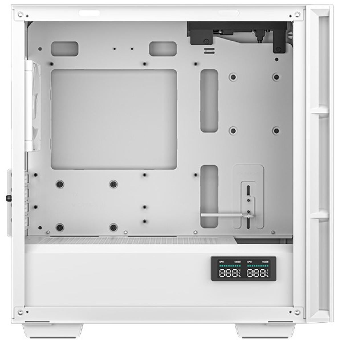 Deepcool ARGB PC case for desktop computer builds and component installation