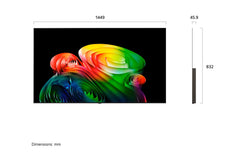 LG OLED UHD 65Inch, Smart & 4K, AI Assistant, 120HZ, EG, AI Magic Remote - OLED65B66LA.AMNE