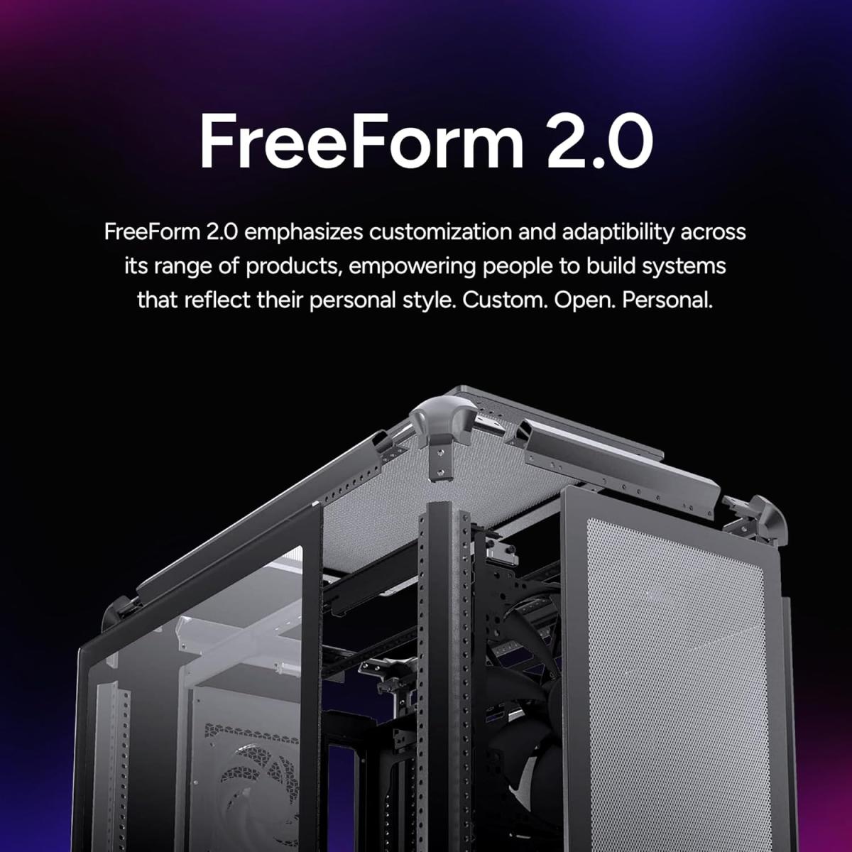 Cooler Master PC case for desktop computer builds and component installation