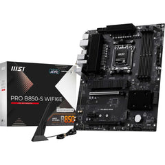 MSI PRO B850-S WIFI6E , ATX - Supports AMD Ryzen 9000/8000 / 7000 Processors, AM5 - DDR5 , Wi-Fi 6E, 2.5G LAN
