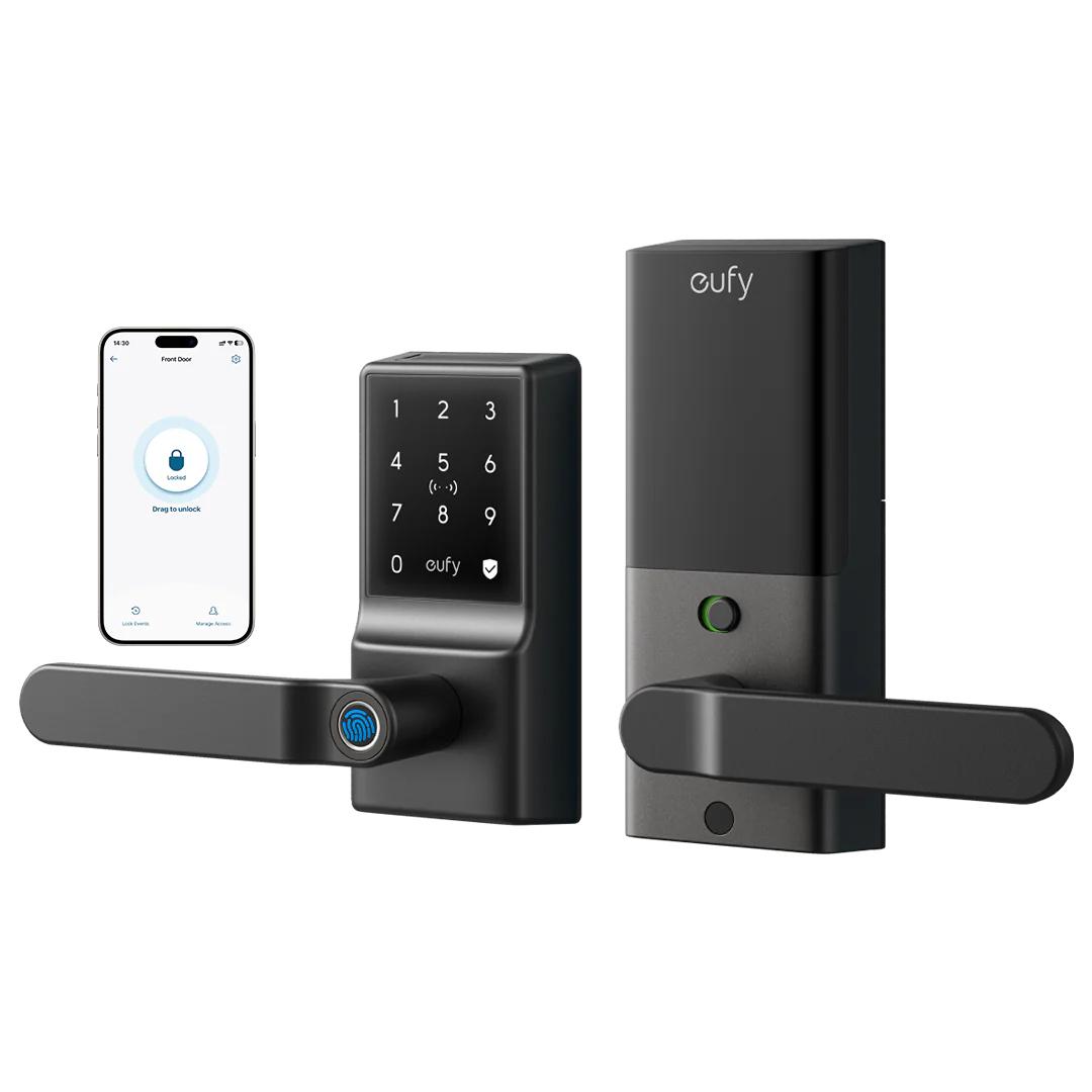 Anker Eufy Smart Lever Lock, Black - T85L0111
