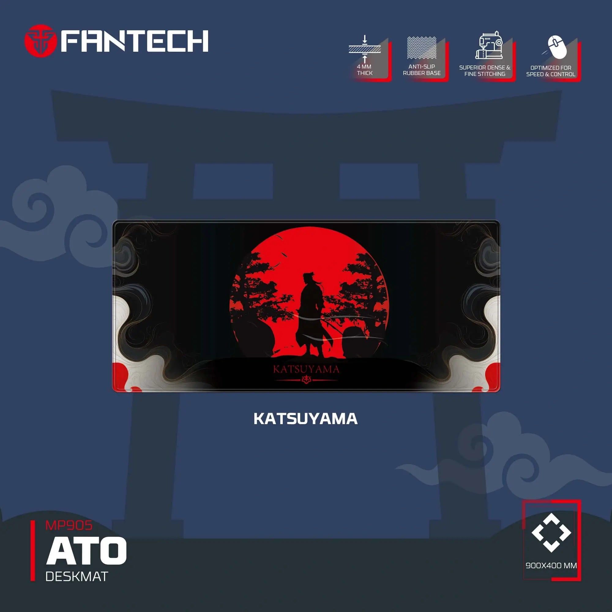 Fantech Ato Mp905 Katsuyama Deskmat Mouse Pad Fantech Ato Mp905 Katsuyama Deskmat Mouse Pad