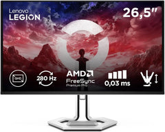 Lenovo Legion Pro 27q 10 27 Inch Qhd 2k Quantum Dot Oled 0.03ms 280hz Gaming Monitor (hdmi 2.1)