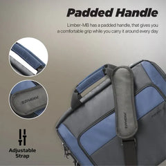 Promate Limber-MB, Laptops Bag, Black