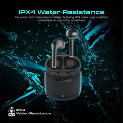 Promate Lima.Black, Wireless Earbuds
