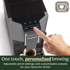 Cuisinart Fully Automatic Espresso Machine, 1.5Lit, 1690Watts, Black - EM550E