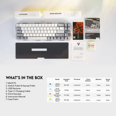 Fantech Maxfit70 GRAND COBALT Vibe Edition Mechanical Gaming Keyboard