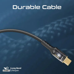 Promate LucidLine-CC200.Black, Data Sync & Charge Cable