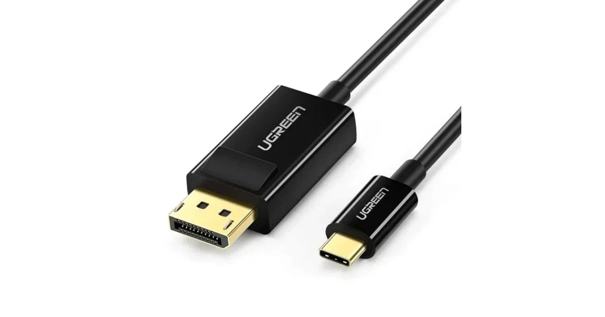 UGREEN USB-C to DisplayPort Cable (1.5m) – 4K@60Hz / 2K@144Hz | Thunderbolt 3/4 Compatible | 50994