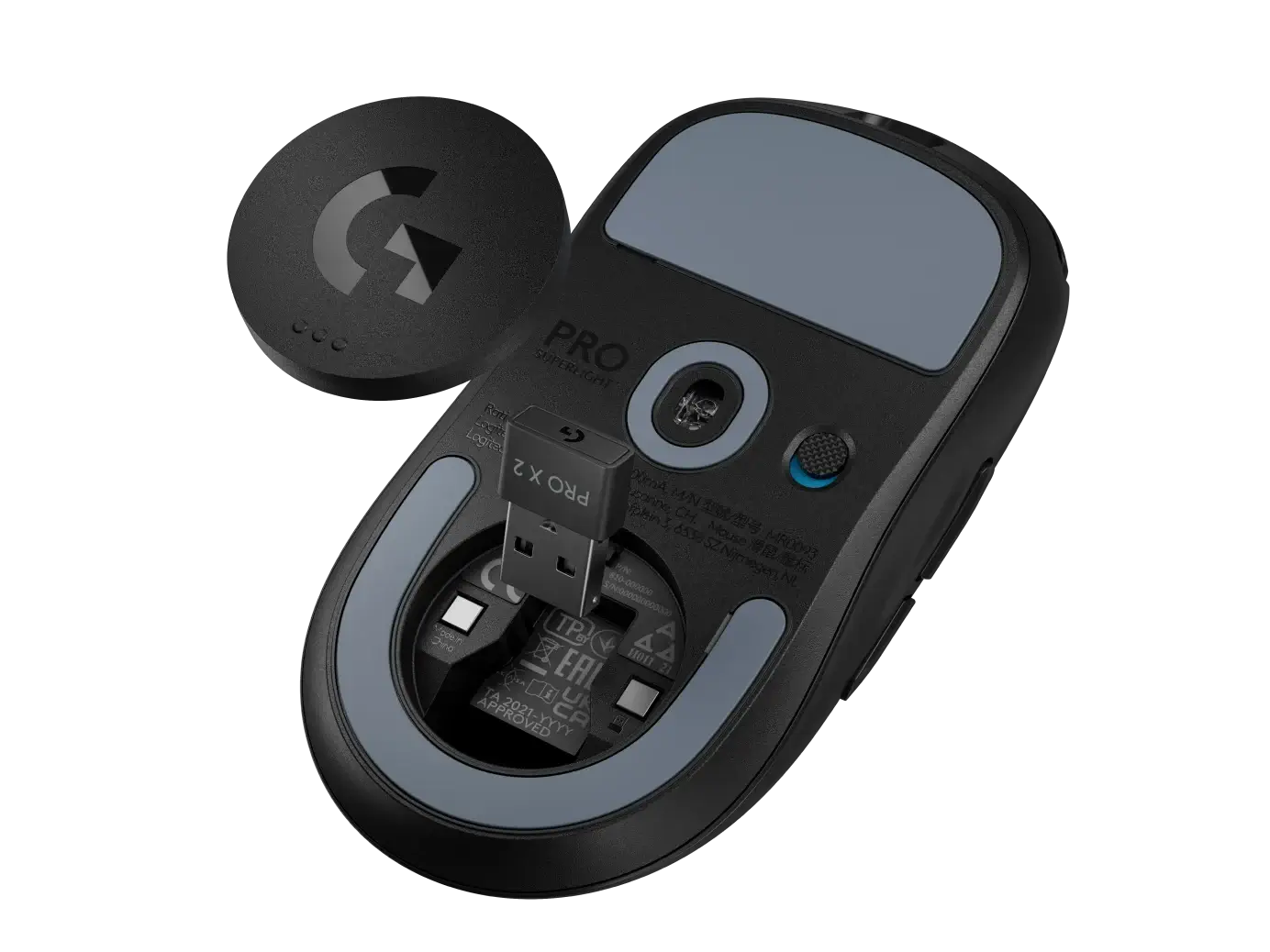 Logitech wireless gaming mouse for computer setup