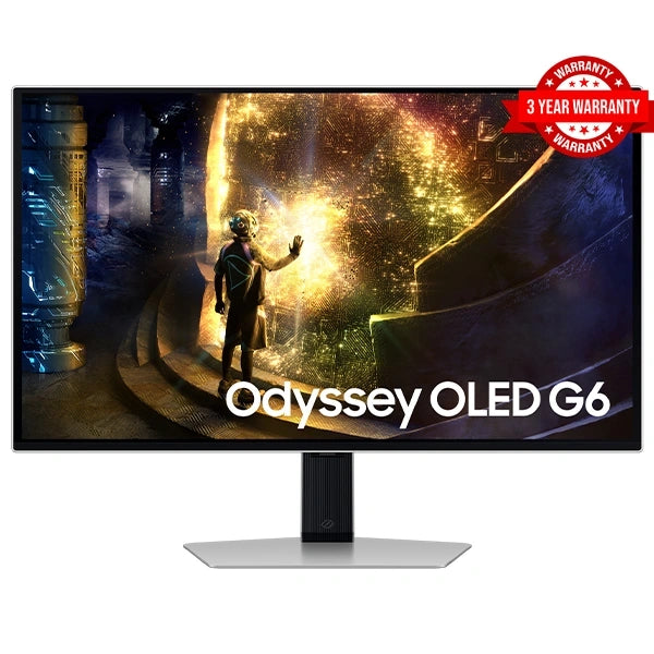 Samsung Odyssey OLED G6 DG612 27-inch Gaming Monitor 2K QHD 240Hz 0.03ms (GTG)