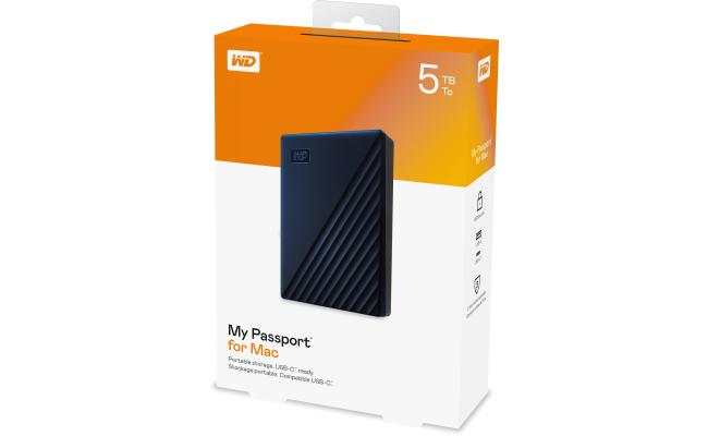 WD USB 2.0 portable external hard drive for data storage