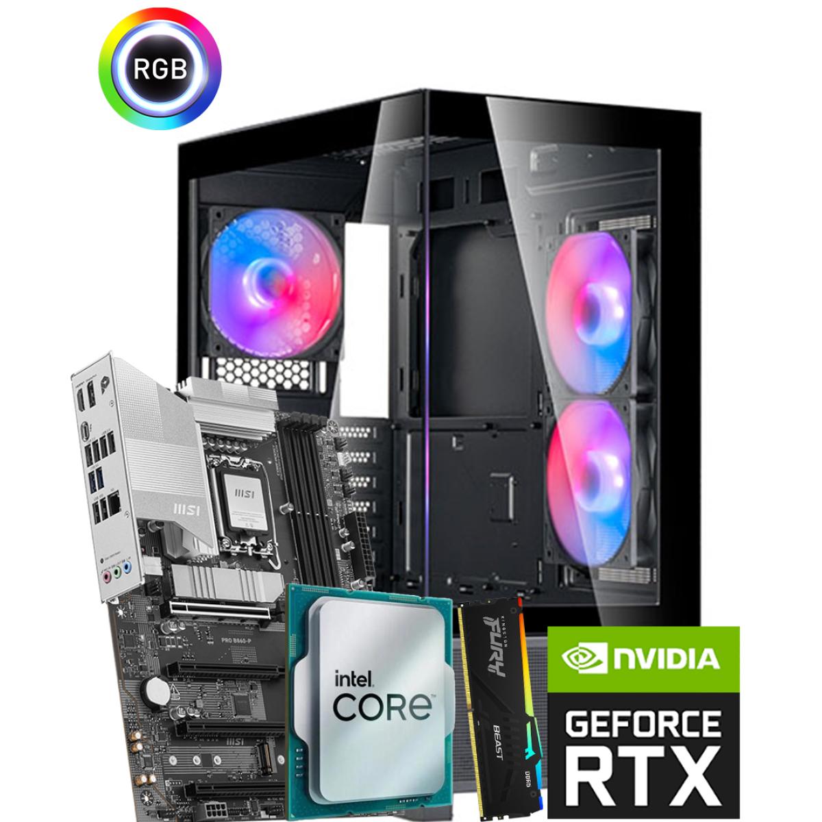 AMD RYZEN 5 9600X // RTX 5070 12GB // (8X2GB) RAM DDR5 - PC Build