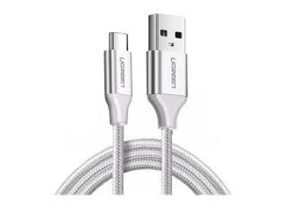 UGREEN US287 USB-C to USB 2.0 A Male Fast Charging Data Cable 3A Max 480Mbps - 1M