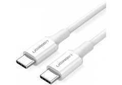 UGREEN USB-C to USB-C 2.0 100W 5A PD 3.0 Fast Charging Cable for Laptop - White 2M (US300)