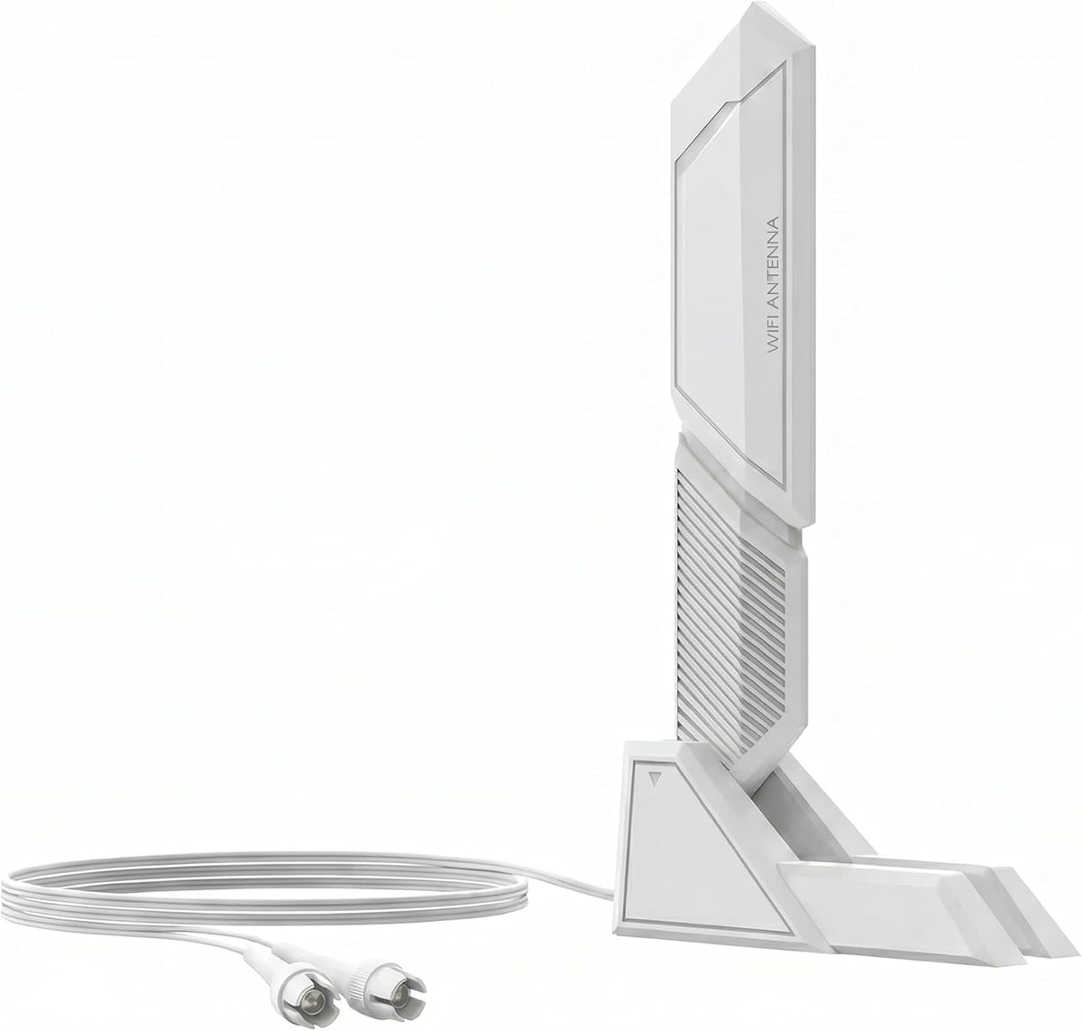 WiFi 7 Antenna 2.4G 5G 6G Dual Band Magnetic Base Wi-Fi 6E WI-FI7 for ASUS ROG Maximus B850 Z790 X890 Z890 PC Desktop Computer Motherboard Wireless Network Card WiFi Router White