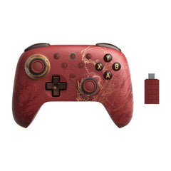 8Bitdo Ultimate 2 Wireless Gaming Controller with TMR Joysticks, Switchable Hall Effect/Tactile Triggers, Back Buttons, RGB Fire Ring, 8Speed Tech for Windows & Android - WUCHANG: Fallen Feathers
