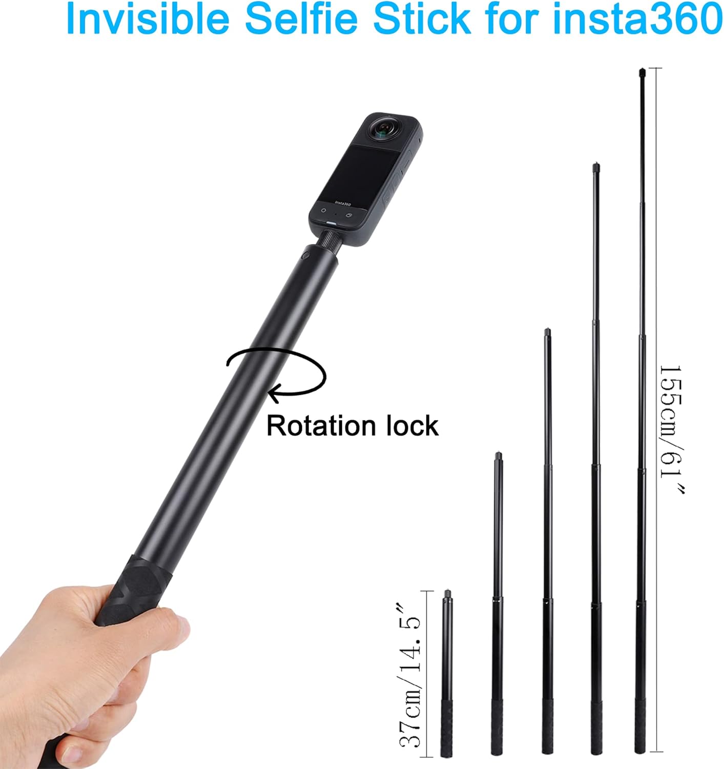 PellKing Motorcycle OSMO 360 device stand for phone and tablet support