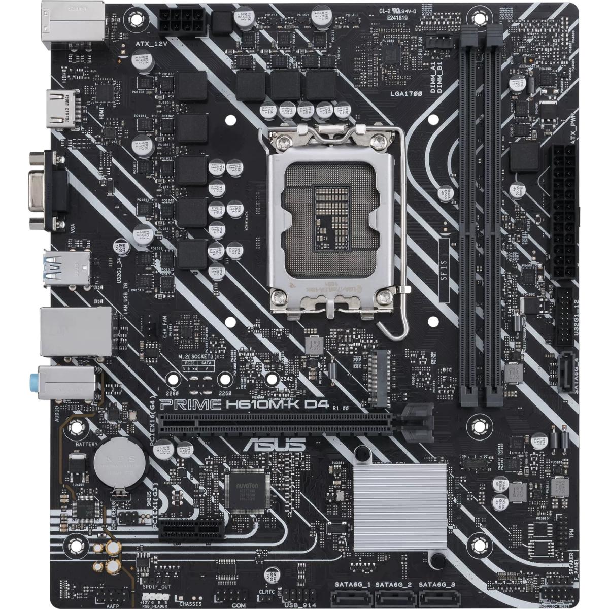 ASUS USB 3.2 PCIe motherboard for desktop computer builds