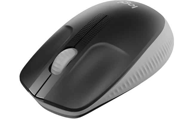 Logitech Wireless Mouse M190 - Full Size Ambidextrous Curve Design, Power Saving Mode, Precise Cursor Control & Scrolling, Wide Scroll Wheel, Thumb Grips