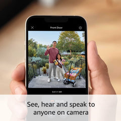 Battery Doorbell Plus | Head-to-Toe HD+ Video, motion detection & alerts, and Two-Way Talk (2023 release) with Ring Chime Pro