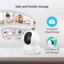 EZVIZ 4K Indoor Security Camera, WiFi Camera, Baby Monitor 5GHz 2.4GHz, 360° Pan Tilt, Smart Colour Night Vision, Auto Tracking, Two Way Audio, Pre-set Points Patrol Mode, Alexa Compatible, CP1 Pro
