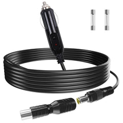 12V/24V Car Chargers Cable for Jackery/BLUETTI/GRECELL Portable Power Stations & Solar Generators 14AWG, DC7909+DC8020 Connectors Compatible with Explorer 1000/500/880/550/300 & E2000Pro/E1000pro