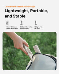 PowerBase Stand (New) Designed for the XGIMI MoGo 2 Pro (New), Elfin Flip Plus, 20000 mAh Large Capacity Battery, 2.5H Playtime, Lightweight, Portable