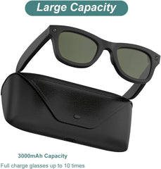 Charging Case for Ray-Ban Meta Wayfarer/Skyler/Headliner (Gen 2 & Gen 1), Oakley Meta HSTN - 3000mAh Portable Charger Case for RayBan Smart AI Glasses