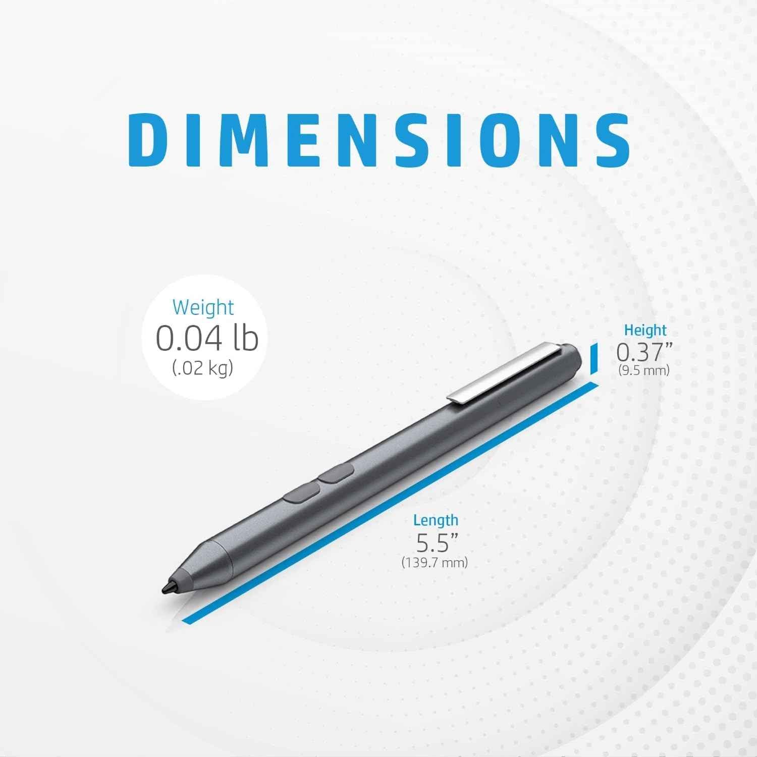 Genuine HP Stylus Pen, Compatible with Any Pen-Enabled HP Device, Envy x360/Pavilion x360/Spectre x360