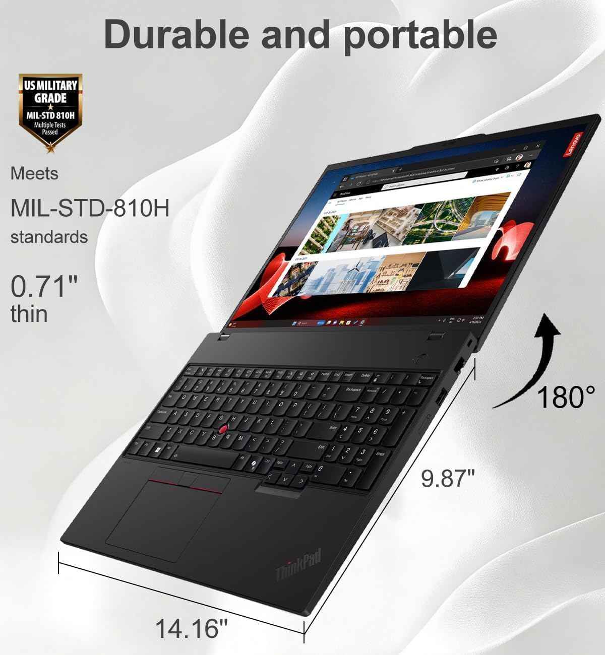 Lenovo I7 - 1355U laptop for portable computing