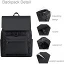 Laptop Backpack Up to 17" Laptops 1612 Protective Case Water Resistant Exterior Stylish & Durable - Black