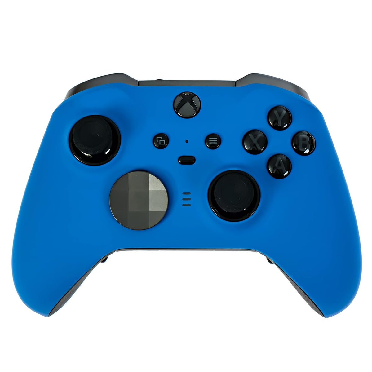 Xbox Elite Series 2 Custom Soft Touch Controller - Soft Touch Feel, Added Grip, Cool Blue Color - Compatible with Xbox One, Series X, Series S