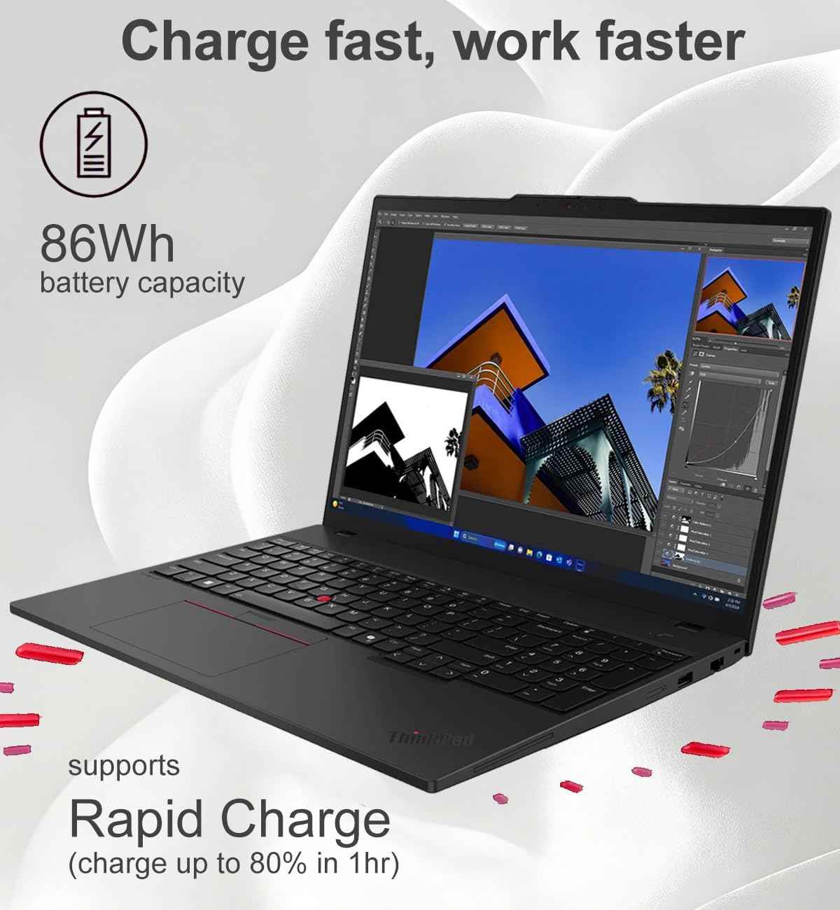 Lenovo I7 - 1355U laptop for portable computing