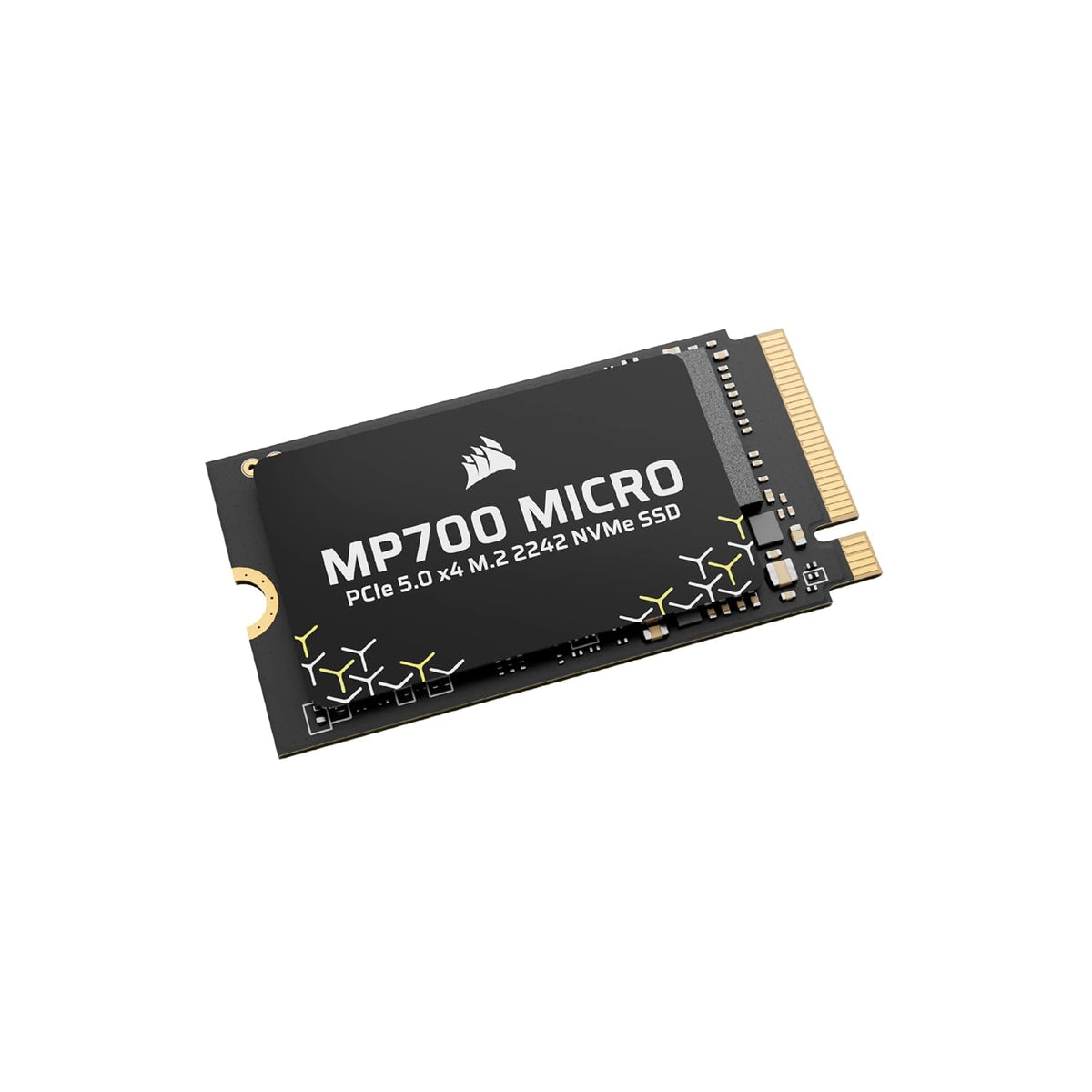 MP700 Micro 4TB PCIe 5.0 NVMe M.2 2242 SSD – Up to 9,400 MB/s Read, 8,100 MB/s Write – Gen5 Speed for Laptops & Mini PCs – Black