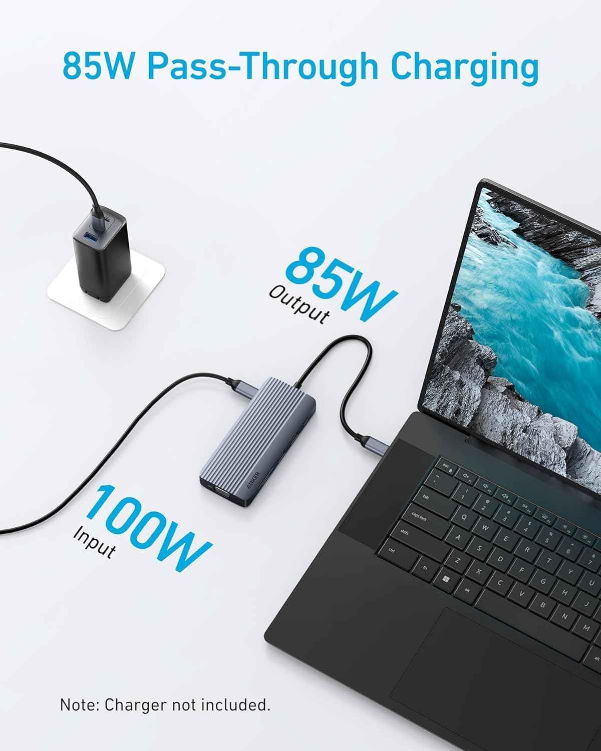 Anker 10-in-1 USB C Hub, Dual-Display USB C Docking Station