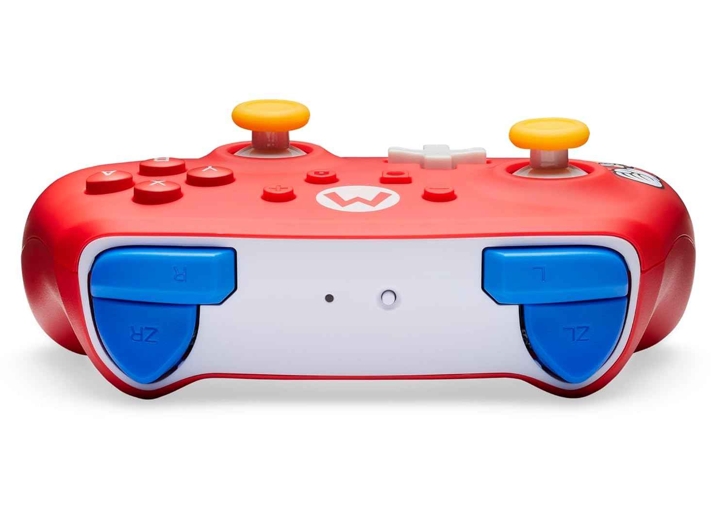 PowerA Wireless Controller for Nintendo Switch - Mario Joy, Switch Lite/Switch-OLED Model, Nintendo Switch 2, AA Battery Powered (Battery Included), Bluetooth, Motion Controls, Officially Licensed